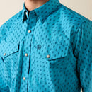 ARIAT Men's Clovis Fitted Snap Shirt