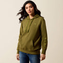 ARIAT Women's Ariat Logo 2.0 Hoodie, Moss Green