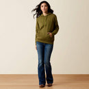 ARIAT Women's Ariat Logo 2.0 Hoodie, Moss Green