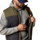 ARIAT Men's Crius Insulated Concealed Carry Vest , Phantom/Grape Leaf