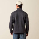 ARIAT Men's Caldwell 1/4 Zip Sweater, Iron Gate