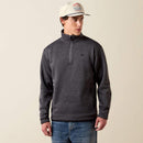 ARIAT Men's Caldwell 1/4 Zip Sweater, Iron Gate