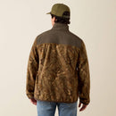 ARIAT Men's Basis Fleece Pullover, Camo