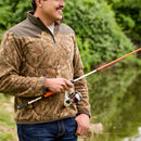 ARIAT Men's Basis Fleece Pullover, Camo