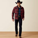 ARIAT Men's Logan Softshell Jacket, Red