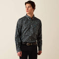 ARIAT Men's Wrinkle Free Barrette Fitted Shirt