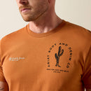 ARIAT Men's Tobacco Tough Tee