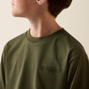 ARIAT Boy's Ariat Rust Serape Shield T-Shirt