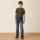 ARIAT Boy's Ariat Rust Serape Shield T-Shirt