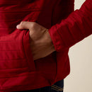 ARIAT Men's Wylie Full Zip Jacket, Red
