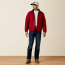 ARIAT Men's Wylie Full Zip Jacket, Red