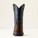 ARIAT Men's Activator Patriot Waterproof Wide Square Toe Steel Toe Work Boot