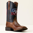 ARIAT Men's Sport Freedom Wide Square Toe Cowboy Boot, Brown