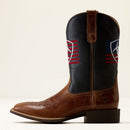 ARIAT Men's Sport Freedom Wide Square Toe Cowboy Boot, Brown