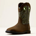 ARIAT Men's Groundwork Waterproof Wide Square Toe Steel Toe Work Boot