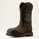 ARIAT Men's WorkHog Full Boar Waterproof Wide Square Toe Composite Toe Work Boot