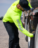 CATERPILLAR Men's Lightweight Cooling Hooded L/S Tee 1010210