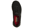 SKECHERS Women's Work Slip-Resistant: Glide-Step,Black
