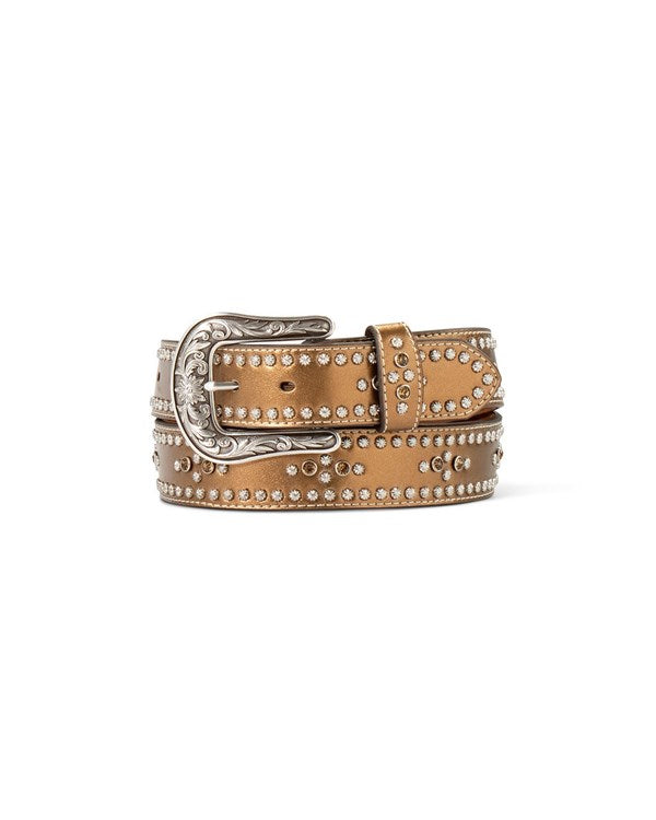 ARIAT Women's Western Belt Women's Studs Copper A15668216