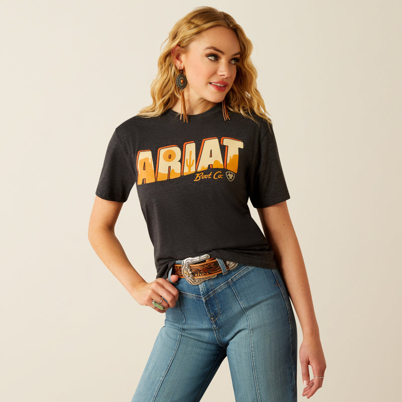 ARIAT Women's Ariat Postcard SS T-Shirt 10055164