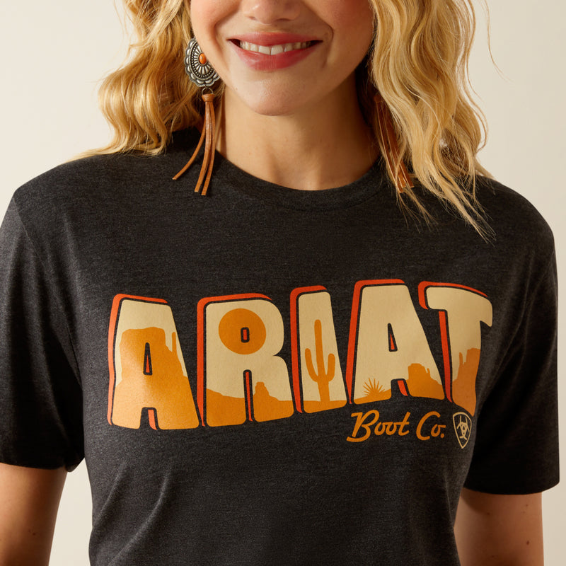 ARIAT Women's Ariat Postcard SS T-Shirt 10055164