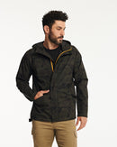 CATERPILLAR Men's Essential Rain Jacket, Camo