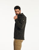 CATERPILLAR Men's Essential Rain Jacket, Camo