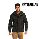 CATERPILLAR Men's Essential Rain Jacket, Camo