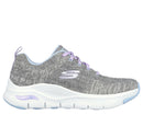 SKECHERS Women's Skechers Arch Fit - Comfy Wave, Charcoal