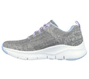 SKECHERS Women's Skechers Arch Fit - Comfy Wave, Charcoal