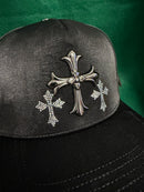 LAMASINI Men 3 Cruces Cap