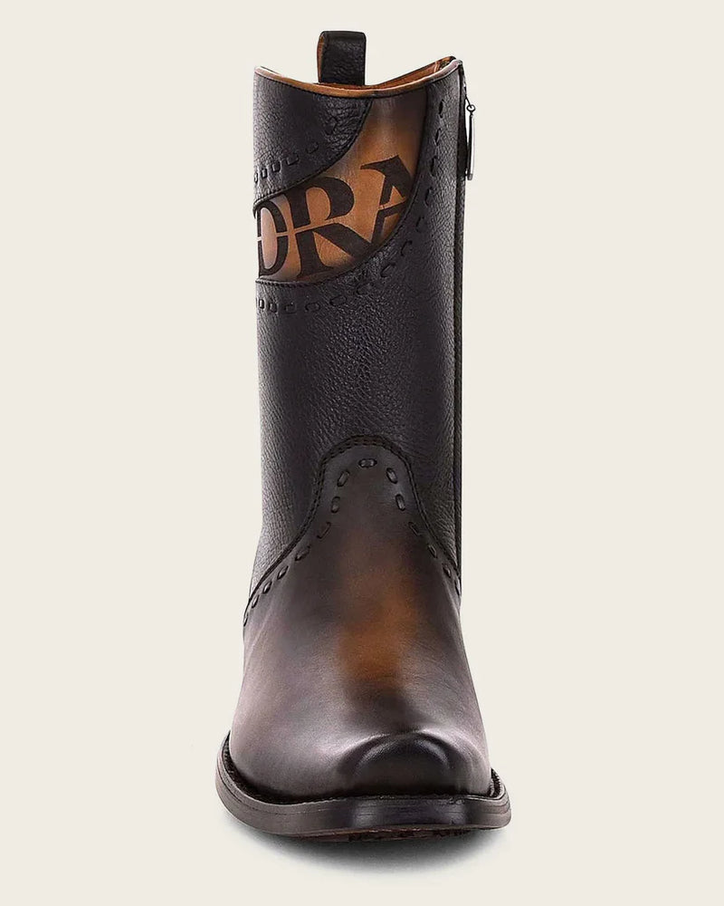 Cuadra Men's Urban Engraved Leather Boot CU559