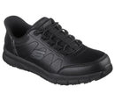 SKECHERS Men's Slip-ins Work: Nampa Knotly, Black