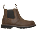 SKECHERS Men's Steel Toe: Longrider Work Boot, Brown