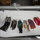 EL GENERAL Hat Painted Feather 42208