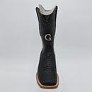 EL GENERAL Men's Genuine Leather Phyton Square Toe Rodeo Western Boots