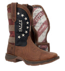 DURANGO Women’s RebelTM “America 250” Filly Brown 10″ Western Boot