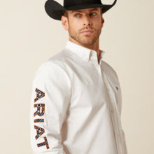 ARIAT Men's Team Logo Twill LS Shirt 10048807