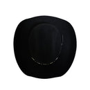 EL GENERAL Men's 50X Toro Wool Cowboy Hat , Black