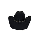EL GENERAL Men's 50X Toro Wool Cowboy Hat , Black