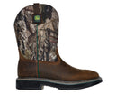 JOHN DEERE Men's Rowood - Moss Burrow Soft Toe Waterproof Work Boot