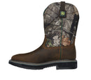 JOHN DEERE Men's Rowood - Moss Burrow Soft Toe Waterproof Work Boot