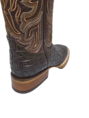 JAR BOOTS Men's Caiman Print Western Boot Bulldog Toe 2622