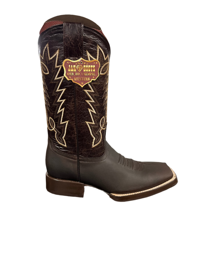 JAR BOOTS Men's Western Boot Bulldog Toe 2650MV