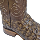JAR BOOTS Men's Crocodile Print Square Toe Western Boot 2658