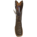 JAR BOOTS Men's Crocodile Print Square Toe Western Boot 2658