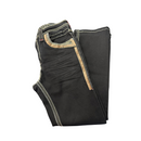 LAMASINI Men's Denim Premium Jeans Stretch Boot Cut Embroidery