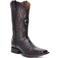 Cuadra Mens Genuine Caiman Laser & Embroidery Square Toe CU678