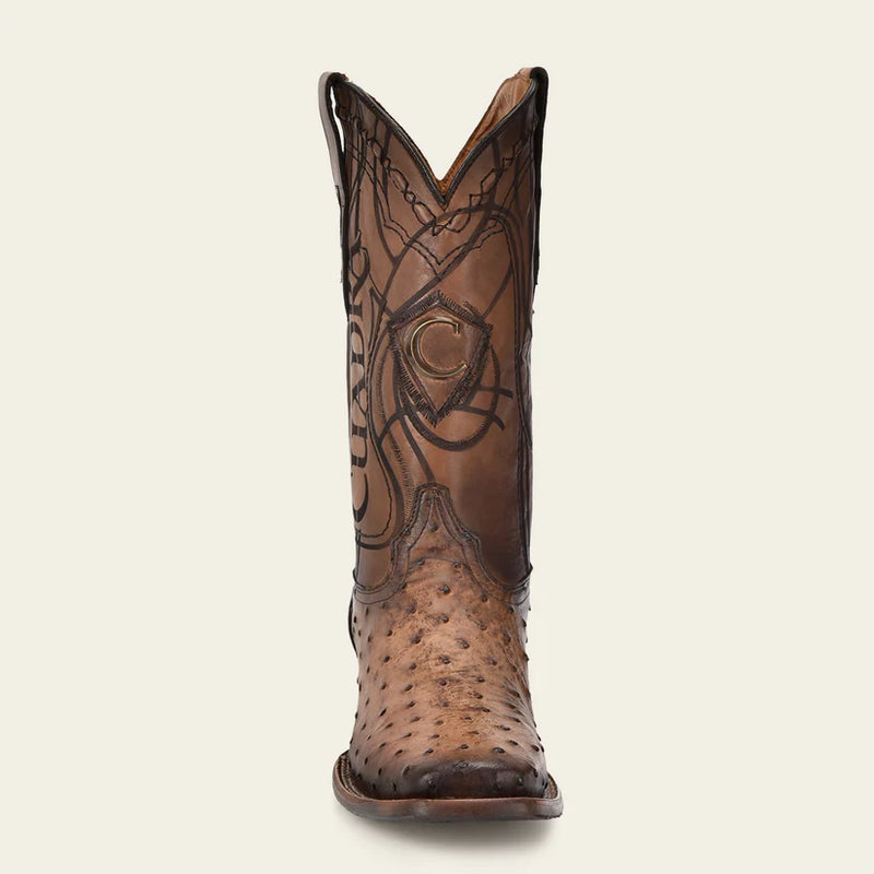 CUADRA Men's Engraved Exotic Leather Boot CU744