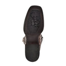 CUADRA Men's Engraved Genuine Ostrich Leather Boot CU744
